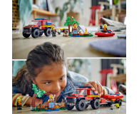 LEGO City 60412 Terenowy wóz strażacki z łodzią ratunkową - 1203367 - zdjęcie 6